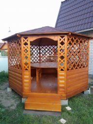деревянные беседки цены